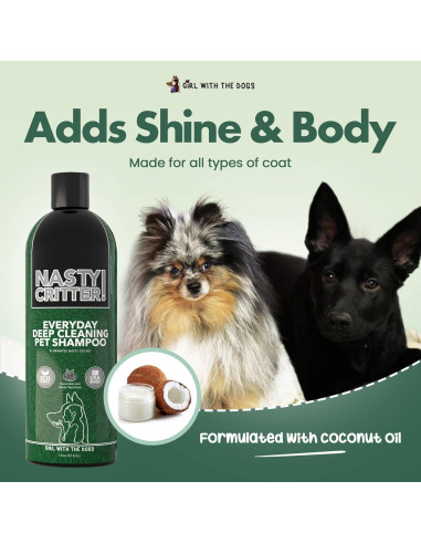 Champú para Perros Nasty Critter! Girl With The Dogs 473 ml