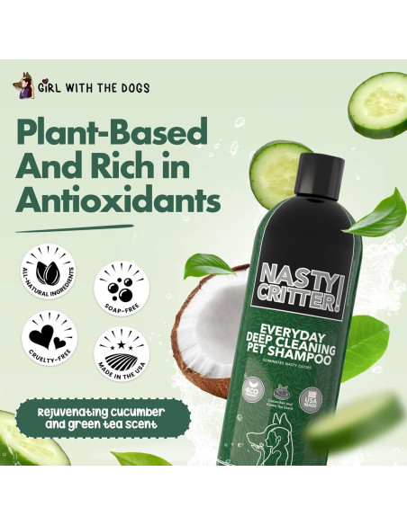 Champú para Perros Nasty Critter! Girl With The Dogs 473 ml