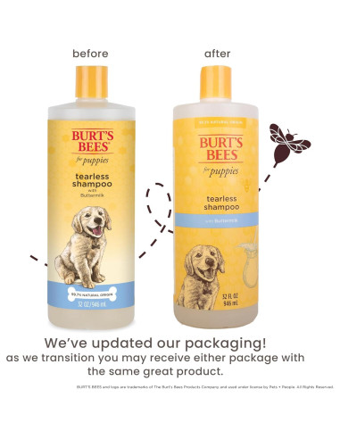 Champú para Cachorros Sin Llorar Burt's Bees 946 ml Natural