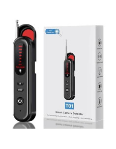 Detector de Cámara Oculta SEVENPARK T01 Portátil 5 Niveles Sensibilidad