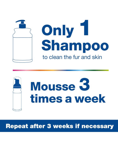 Douxo S3 Pyo Mousse 150ml - Antiséptico e Hidratante para Perros