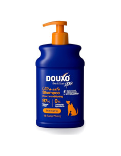 DOUXO Champú Acondicionador 2 en 1 para Perros 473 ml
