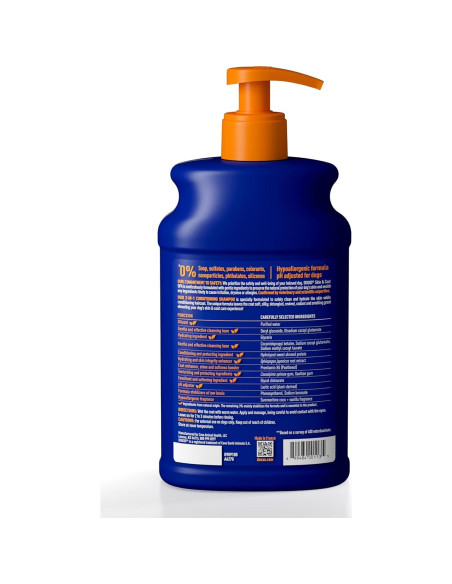 DOUXO Champú Acondicionador 2 en 1 para Perros 473 ml