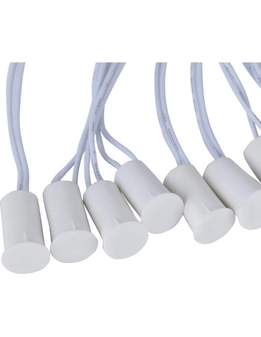 Sensor de Contacto de Puerta y Ventana con Cable Haosie 10pcs