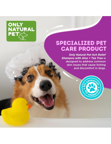 Champú Alivio Picazón Only Natural Pet 478 g Aloe Árbol Té