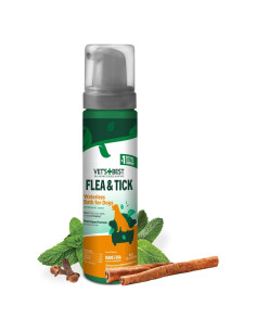 Champú Seco Natural Vet's Best para Perros 226.8 g - Sin Enjuague