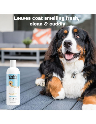 Champú Deshedding Mighty Mutt 473 ml - Hipoalergénico para Perros