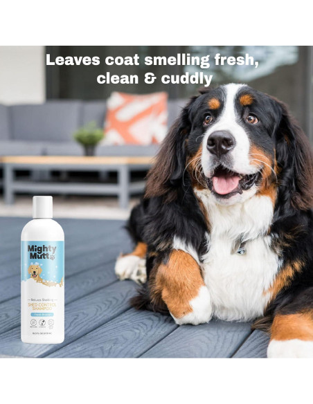 Champú Deshedding Mighty Mutt 473 ml - Hipoalergénico para Perros