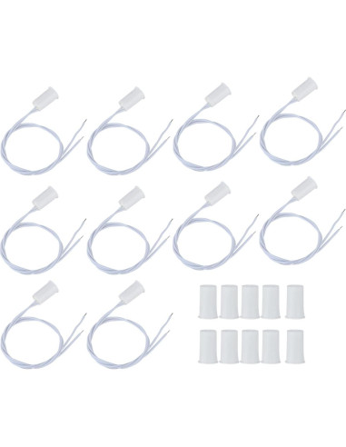 Sensor de Contacto de Puerta y Ventana con Cable Haosie 10pcs