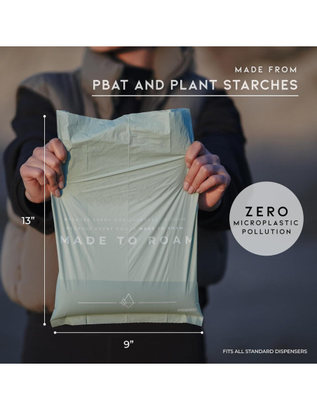 Bolsas de Excremento de Perro HECHO PARA DEAMBULAR 270 Unidades