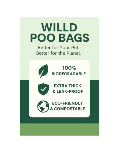300 Bolsas Compostables XYBiobags para Excremento de Perro