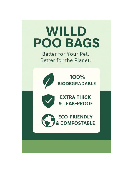300 Bolsas Compostables XYBiobags para Excremento de Perro