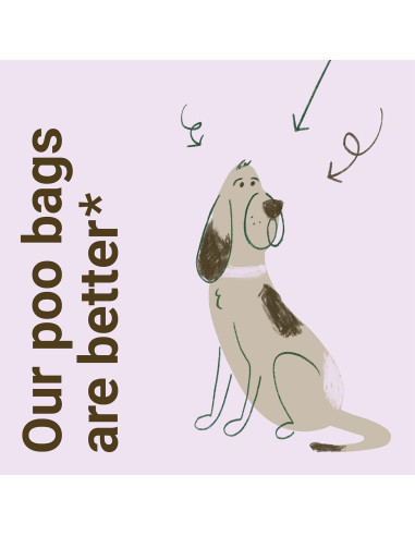 300 Bolsas Compostables XYBiobags para Excremento de Perro