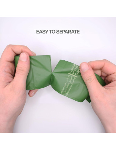 Bolsas de Poop Biodegradables Pet & Posh 120 Unidades 33x23cm