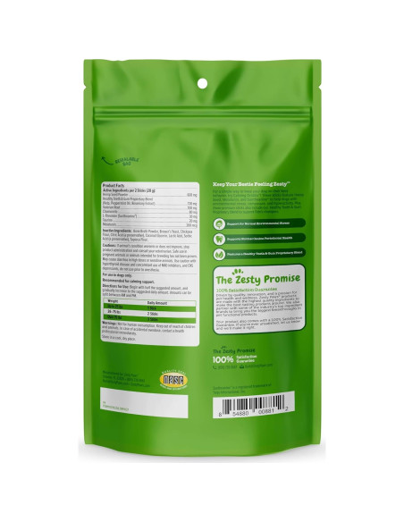 Palitos Dentales Calmantes para Perros Zesty Paws 340g