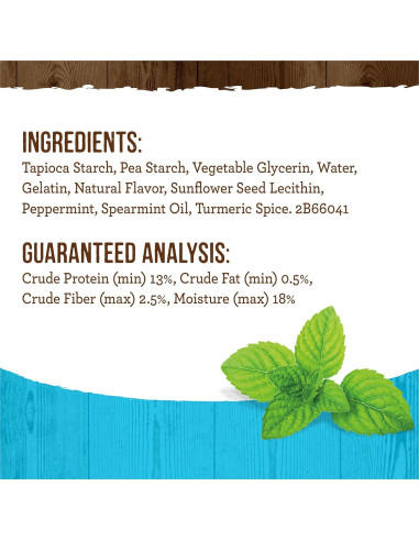 Masticables Dentales Merrick Fresh Kisses para Perros Pequeños 6.8-11.3 Kg - Caja de 36