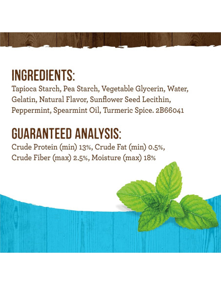 Masticables Dentales Merrick Fresh Kisses para Perros Pequeños 6.8-11.3 Kg - Caja de 36