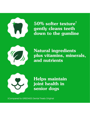 Golosinas Dentales Greenies para Perros Mayores 27 oz