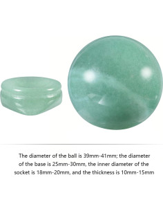 Esfera de Cristal Aventurina Verde Rockcloud 39-41 mm 2