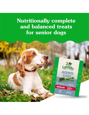 Golosinas Dentales Greenies para Perros Mayores 27 oz