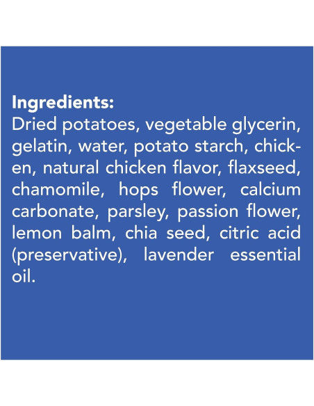 Get Naked Calming Dental Sticks para Perros 187 g Sabor Pollo