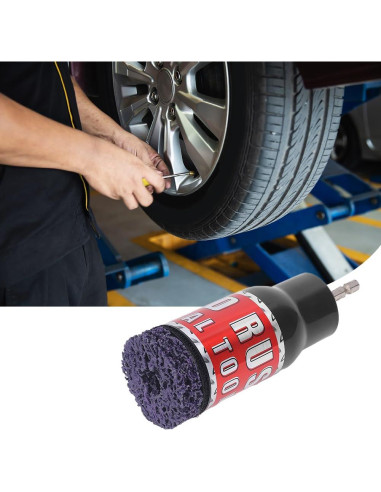 Limpiador de Óxido Lwuey para Taladro 12.7mm - Herramienta Efectiva