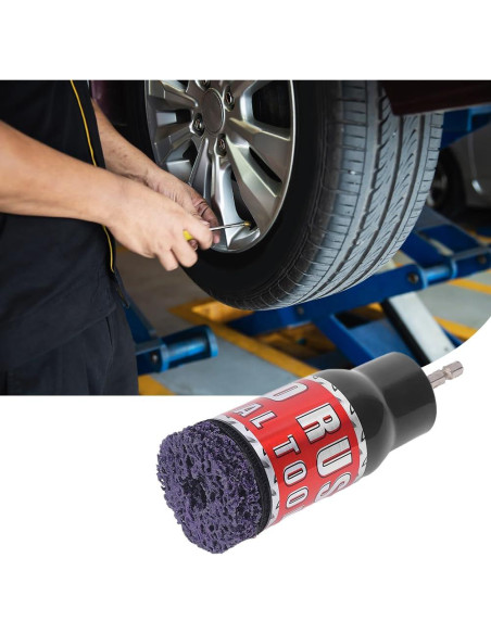 Limpiador de Óxido Lwuey para Taladro 12.7mm - Herramienta Efectiva