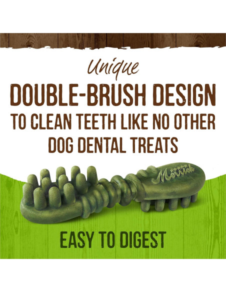 Masticables Dentales Merrick Fresh Kisses Para Perros Grandes 22.68 Kg - Caja 16 Unidades