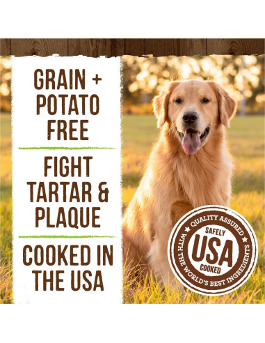 Masticables Dentales Merrick Fresh Kisses Para Perros Grandes 22.68 Kg - Caja 16 Unidades