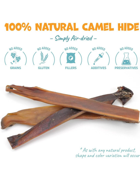 Masticables de Piel de Camello Pack Approved 90.72g - Hipoalergénicos