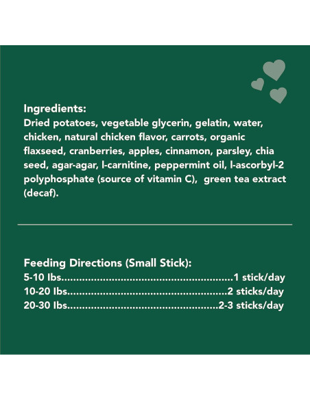 Palitos Masticables Dentales Get Naked 176.4g Control de Peso