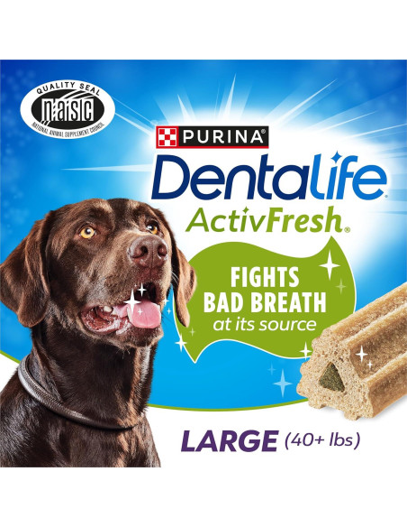 Masticables Dentales DentaLife ActivFresh para Perros Grandes 2x992g