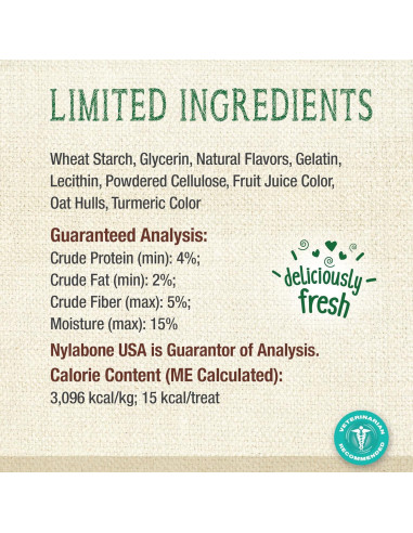 Masticables Dentales Nutri Dent para Perros Sabor Menta Fresca - 5.6 oz