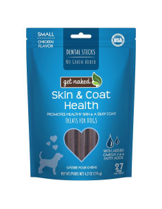 Palitos Masticables Dentales Get Naked 176g para Perros