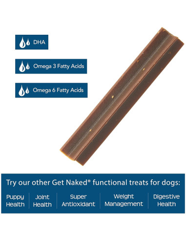 Palitos Masticables Dentales Get Naked 176g para Perros