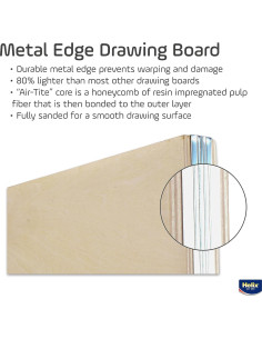 Tabla de Dibujo Maped Helix 58.4x78.7cm Bisel Metálico 2