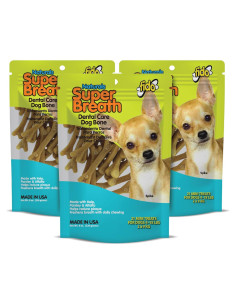 Huesos Dentales Fido Super Breath Mini 3 Paquetes 227g