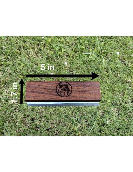 Cepillo Deshedding I.N Premium para Perros, Gatos y Caballos 12.7 cm