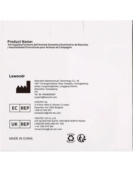 Juguete Indestructible para Perros Lewondr Rojo 13.68cm