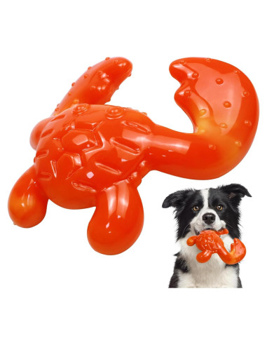 Juguete para Masticar Perros Quizvi Grande Naranja 15.7cm