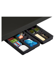 Organizador de Cajón Bajo Escritorio Bostitch Konnect - 2 Piezas