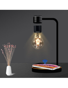 Lámpara LED Flotante DIDWI TECH con Cargador Inalámbrico 2
