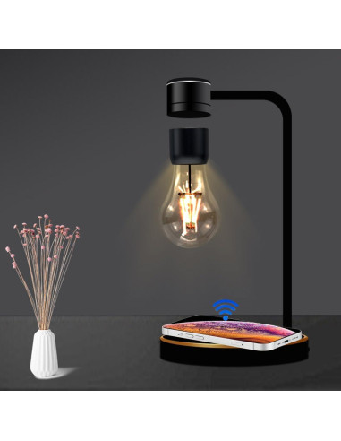 Lámpara LED Flotante DIDWI TECH con Cargador Inalámbrico