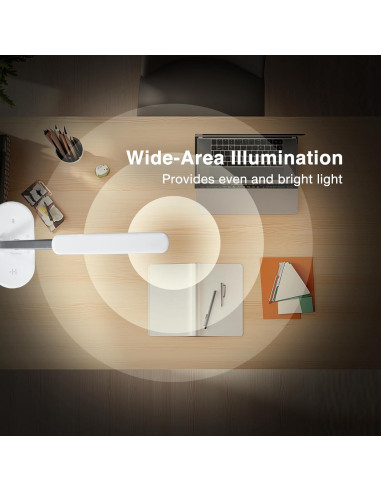 Lámpara de Escritorio LED L SHY-U L con Carga Inalámbrica 10W