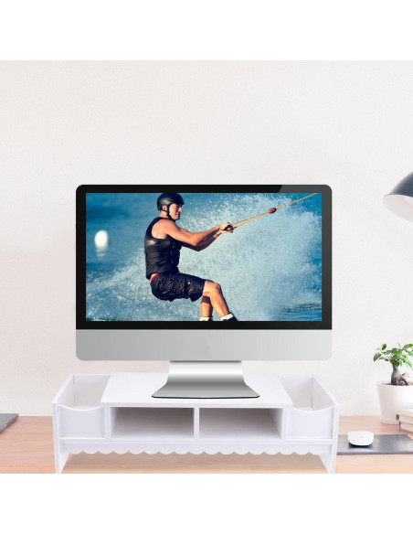 Soporte para Monitor STOBOK con Cajón Organizador 49x20.5 cm