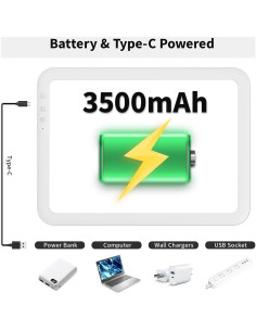 Mesa de Luz A4 Zocelight Inalámbrica 8860Lux 6 Niveles 2