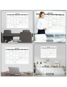 Calendario de Pared Borrable Lemome 76.2x101.6 cm Sin Fecha 2