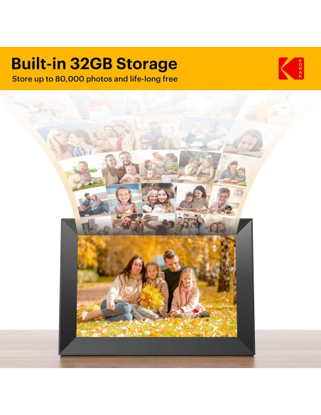 KODAK Marco Digital de Fotos WiFi 10.1" HD 32GB Negro