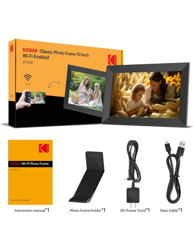 KODAK Marco Digital de Fotos WiFi 10.1" HD 32GB Negro
