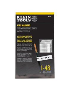 Libro de Marcadores de Cables Klein Tools 56250 - 1-48